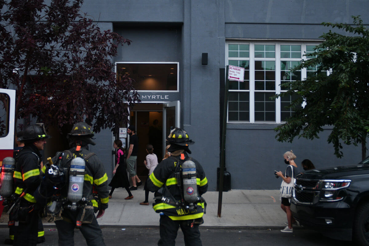 The building at 687 Mytrle Avenue