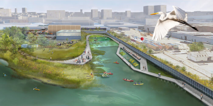 Rendering of potential future design of Owls Head CSO