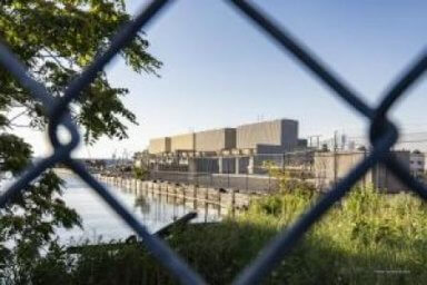 Photo of the Gowanus gas facility, proposed site of the gowanus repowering project