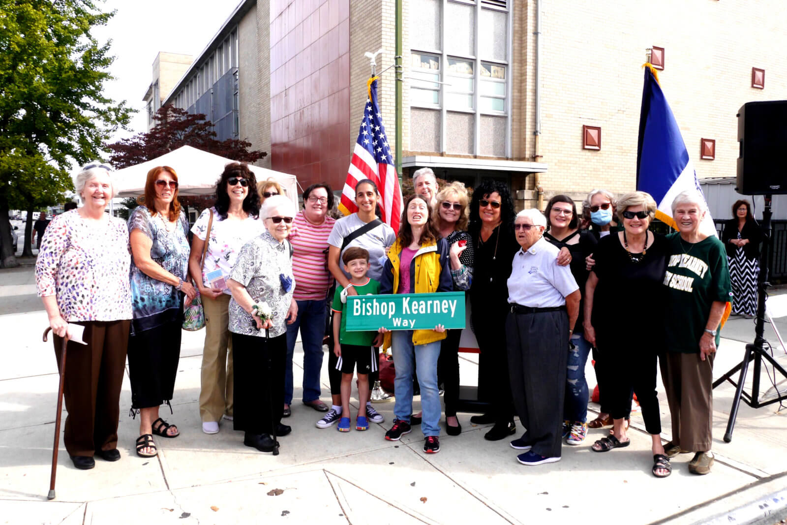 Alumnae, staff celebrate Kearney High School at street renaming