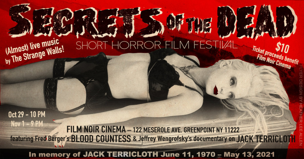 Secrets of the Dead III Countess 2021 FLIER