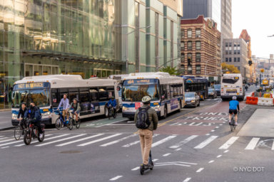 City makes Jay Street busway in Downtown Brooklyn permanent after one-year pilot