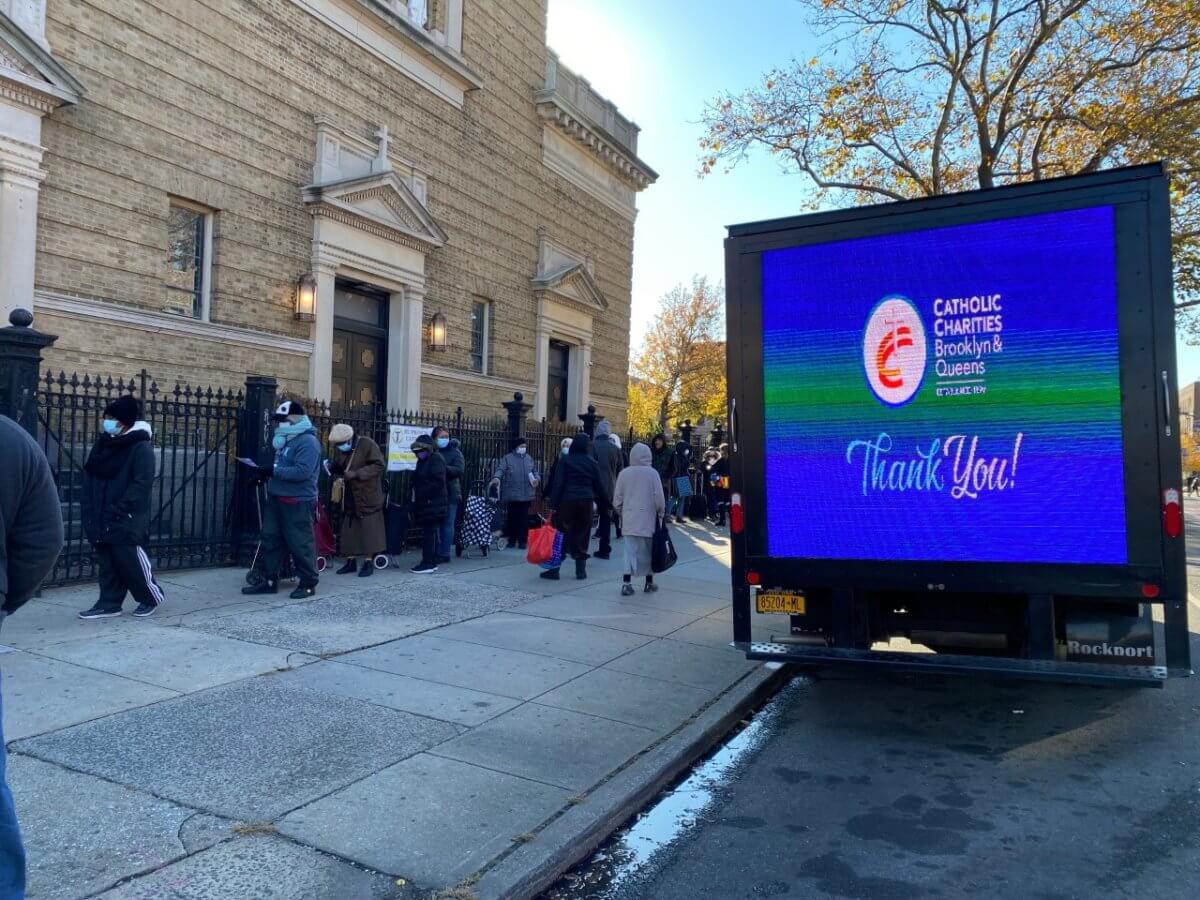 Nonprofits give away thousands of turkeys with Thanksgiving around the