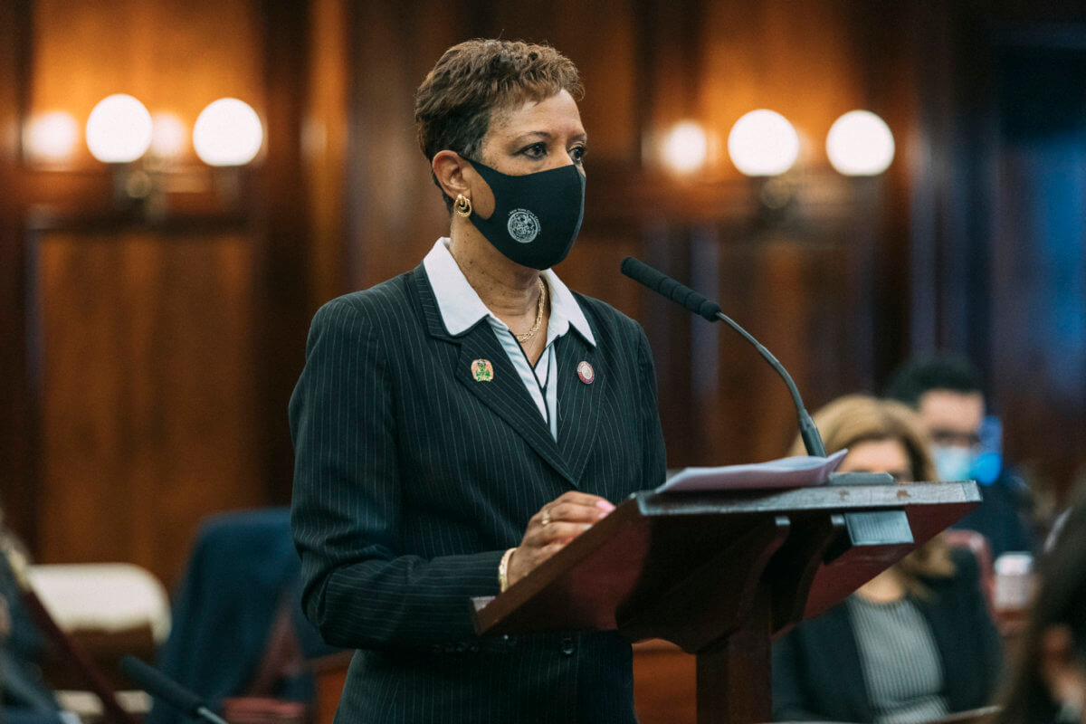 council speaker adrienne adams appointed councilmembers to their new positions as committee chairs