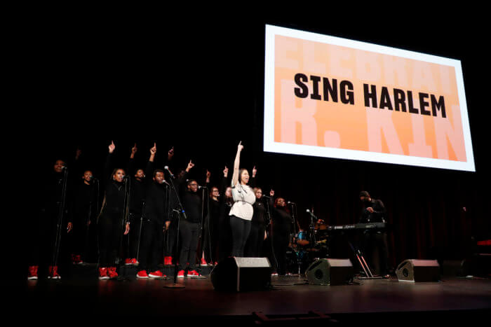 sing harlem by BAM martin luther king tribute