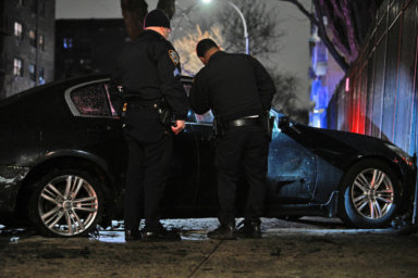 Driver dead, man critically injured in separate Brooklyn shootings: NYPD