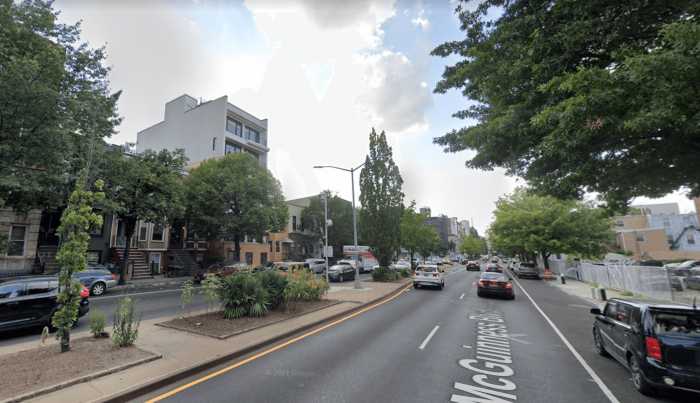 mcguinness boulevard between norman and meserole avenues in Greenpoint