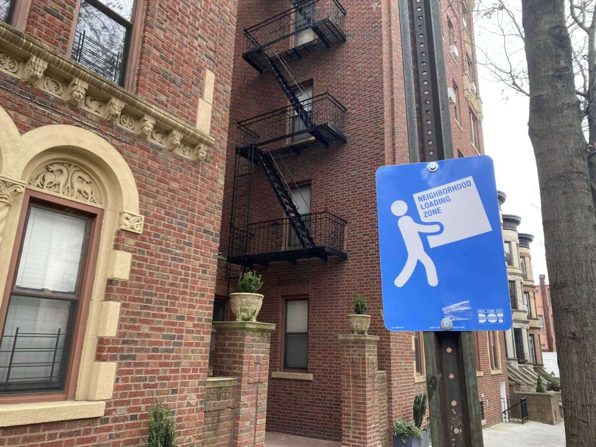 loading zones in park slope