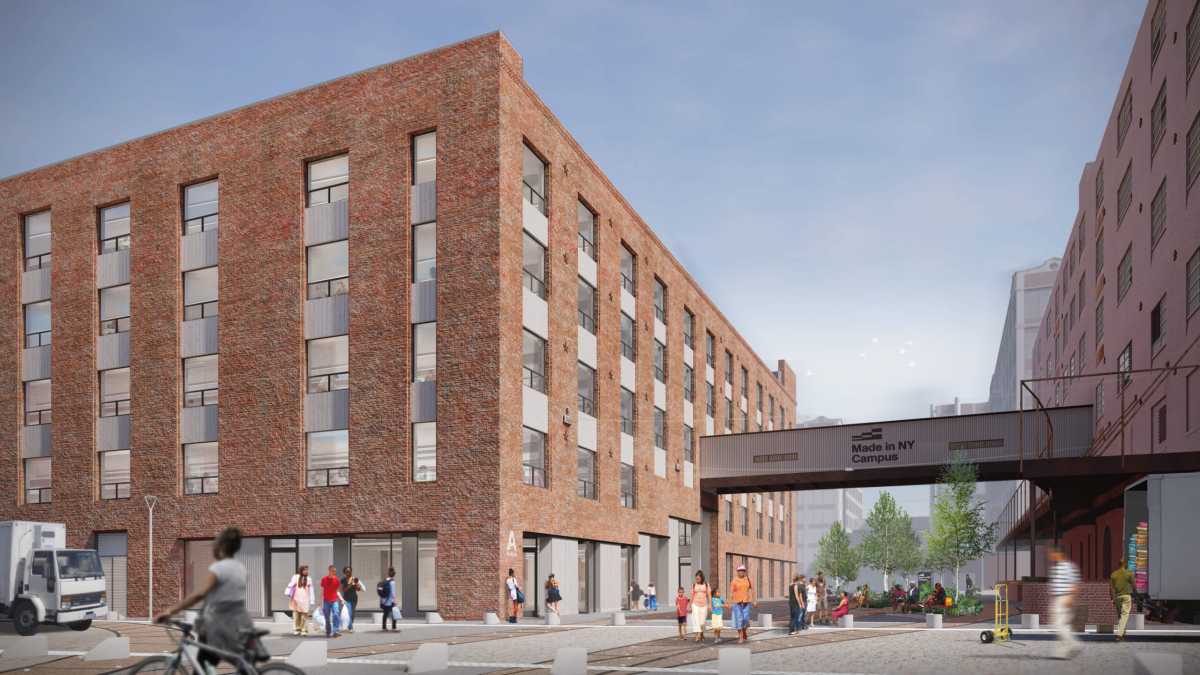 MiNY Garment Hub Building A Southeast Corner