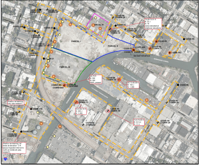 map of public place in gowanus