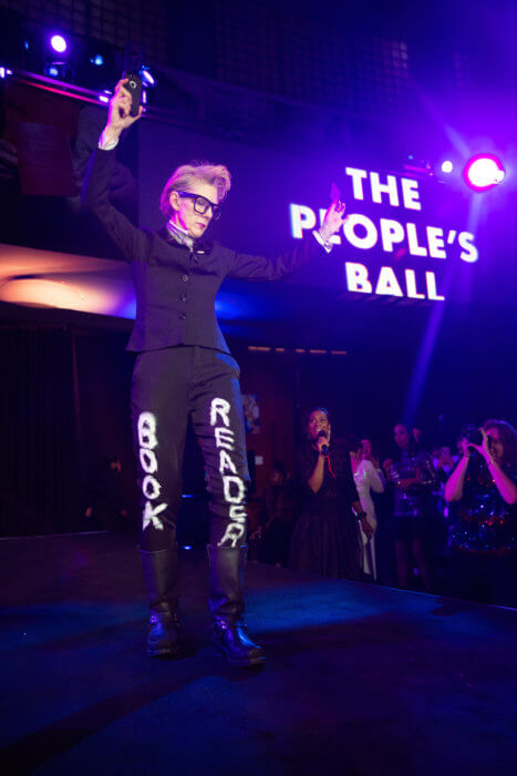 person at people's ball 2018