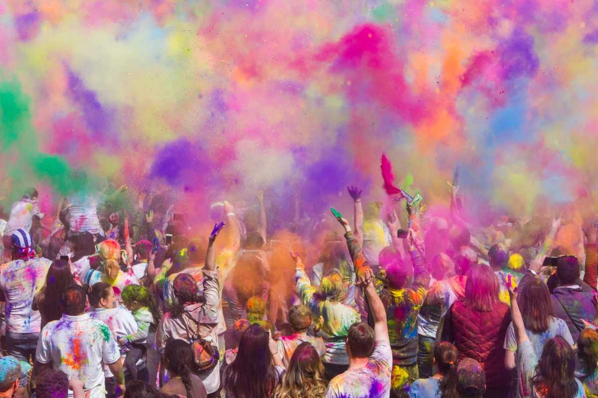 holi celebration