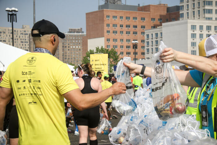 brooklyn half man gets water