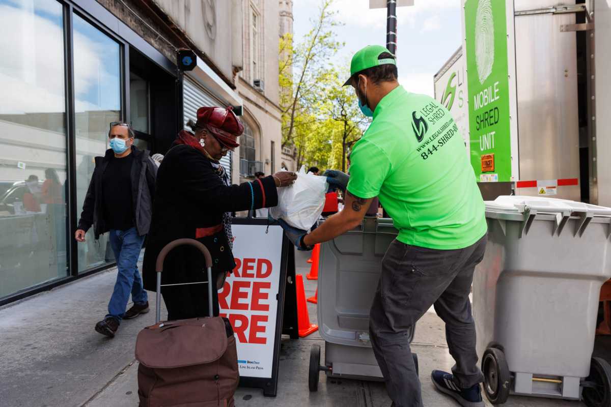 shredding event