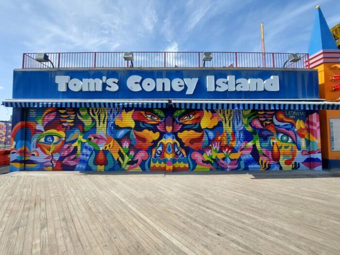 coney island mural