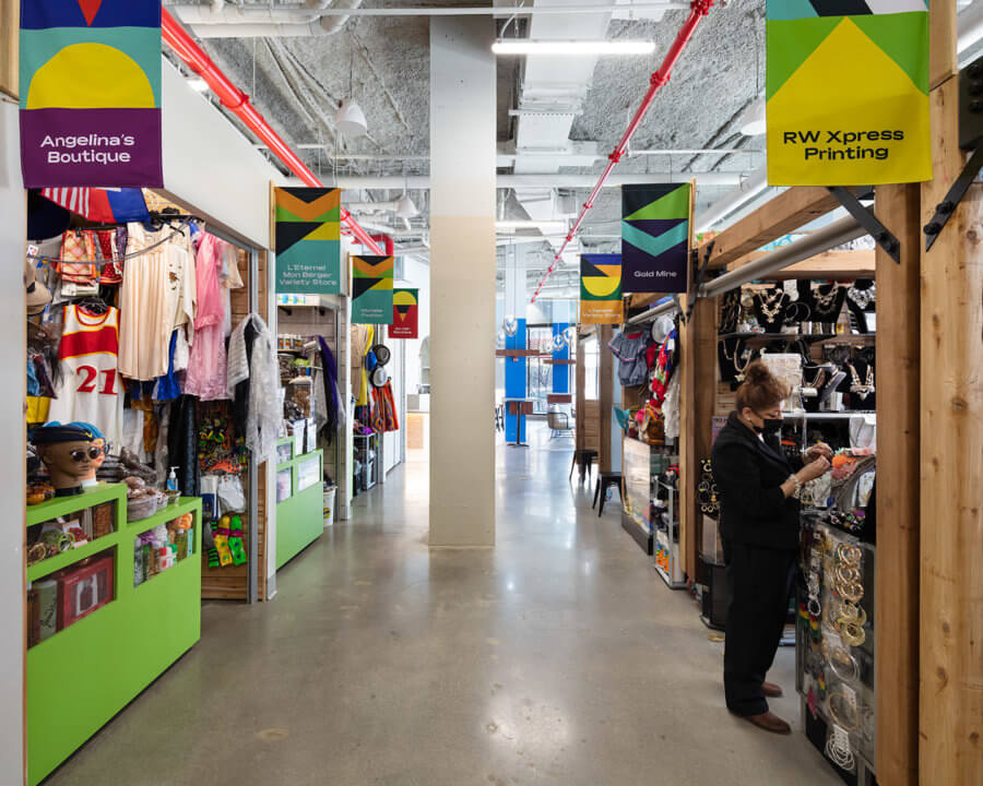 Affordable housing, revitalized Flatbush Central Caribbean Marketplace