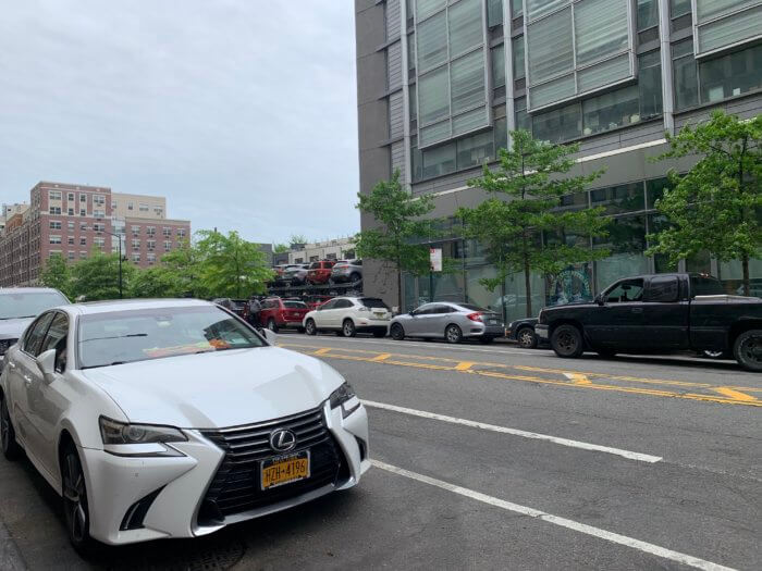 car on schermerhorn