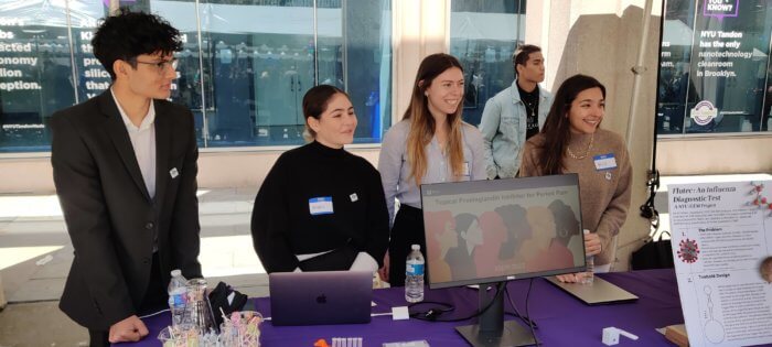 engineers at nyu tandon research fair