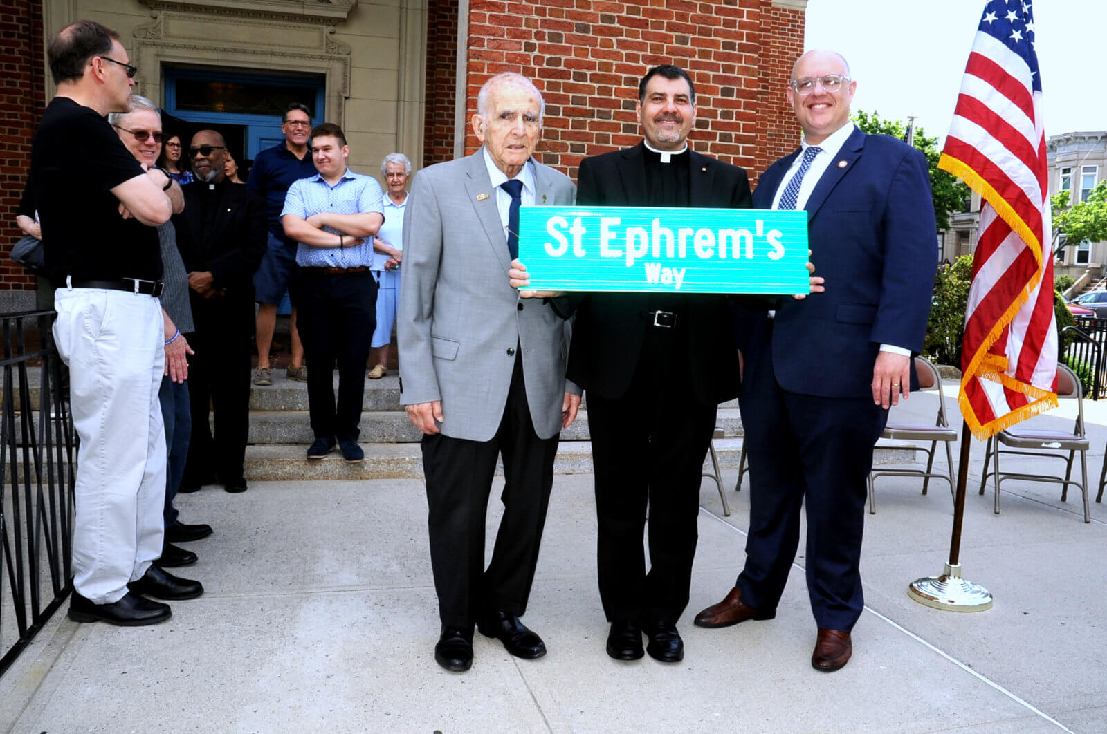 City celebrates St. Ephrem’s 100th anniversary with street conaming