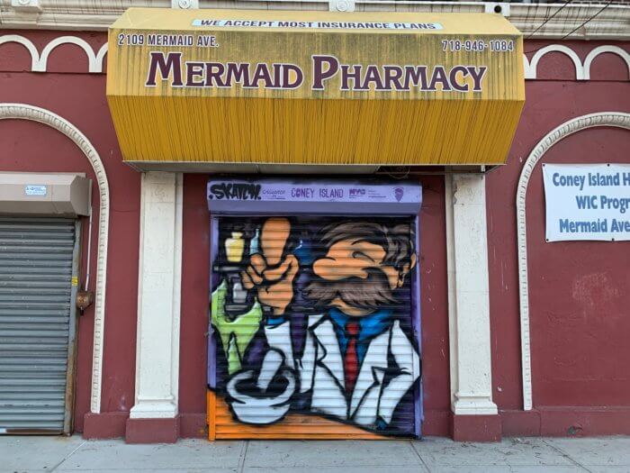 coney island mural