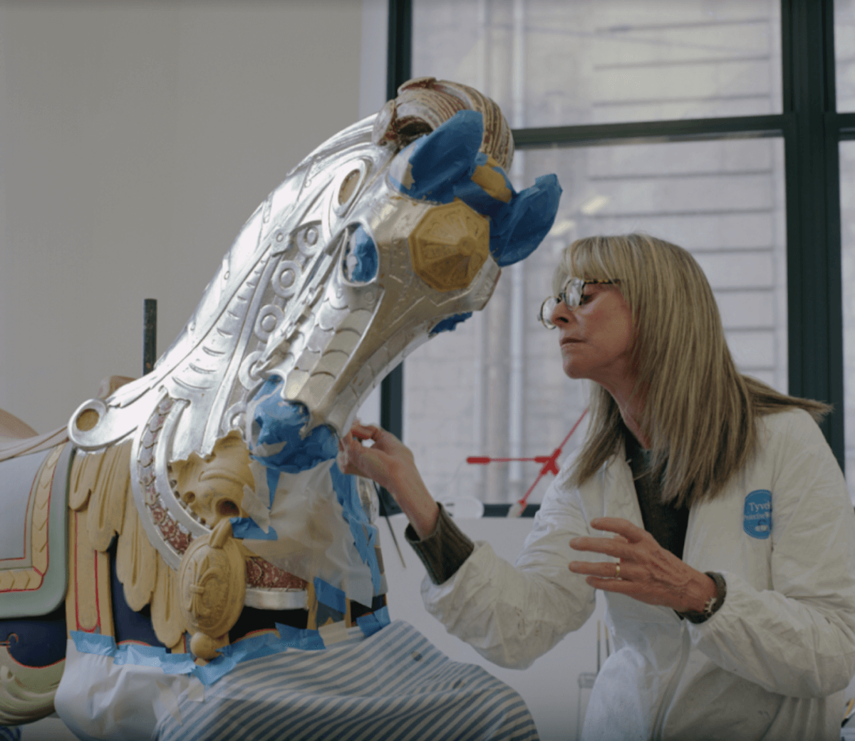 jane walentas restoring jane's carousel