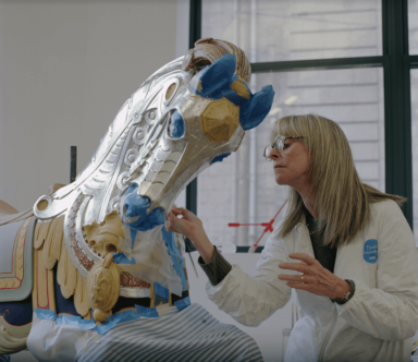 jane walentas restoring jane's carousel