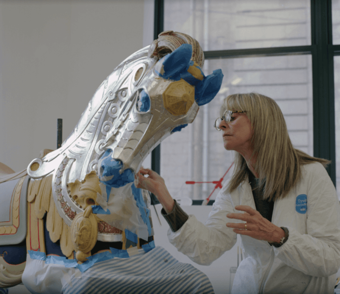 jane walentas restoring jane's carousel