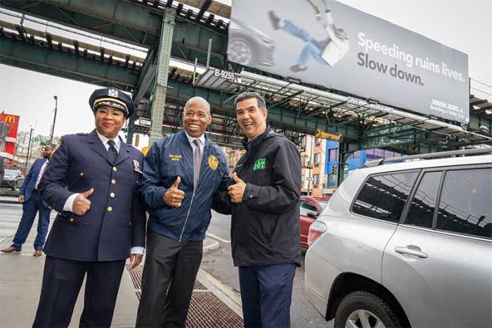 eric adams traffic safety