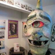 Cy the Spook-A-Rama Cyclops at the Coney Island Historical Project