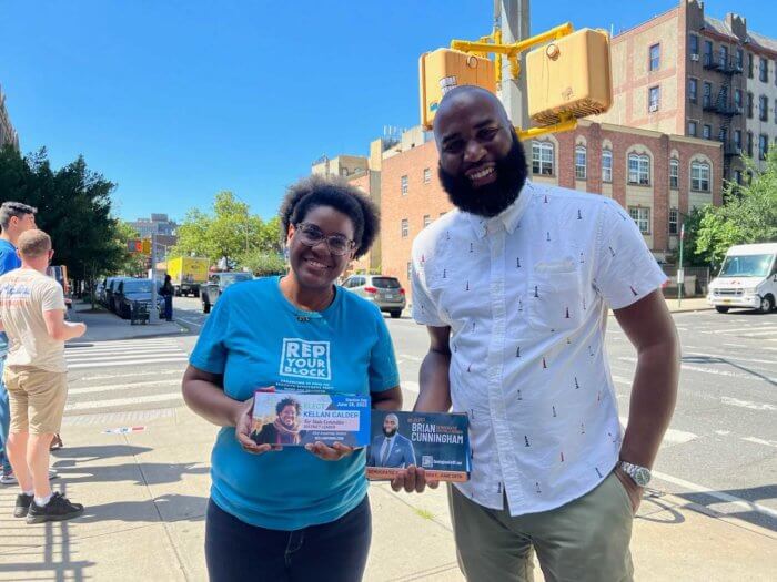 candidates on primary day