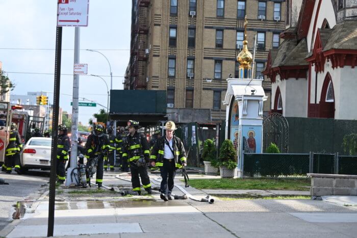 firefighters at sheepshead bay united methodist church