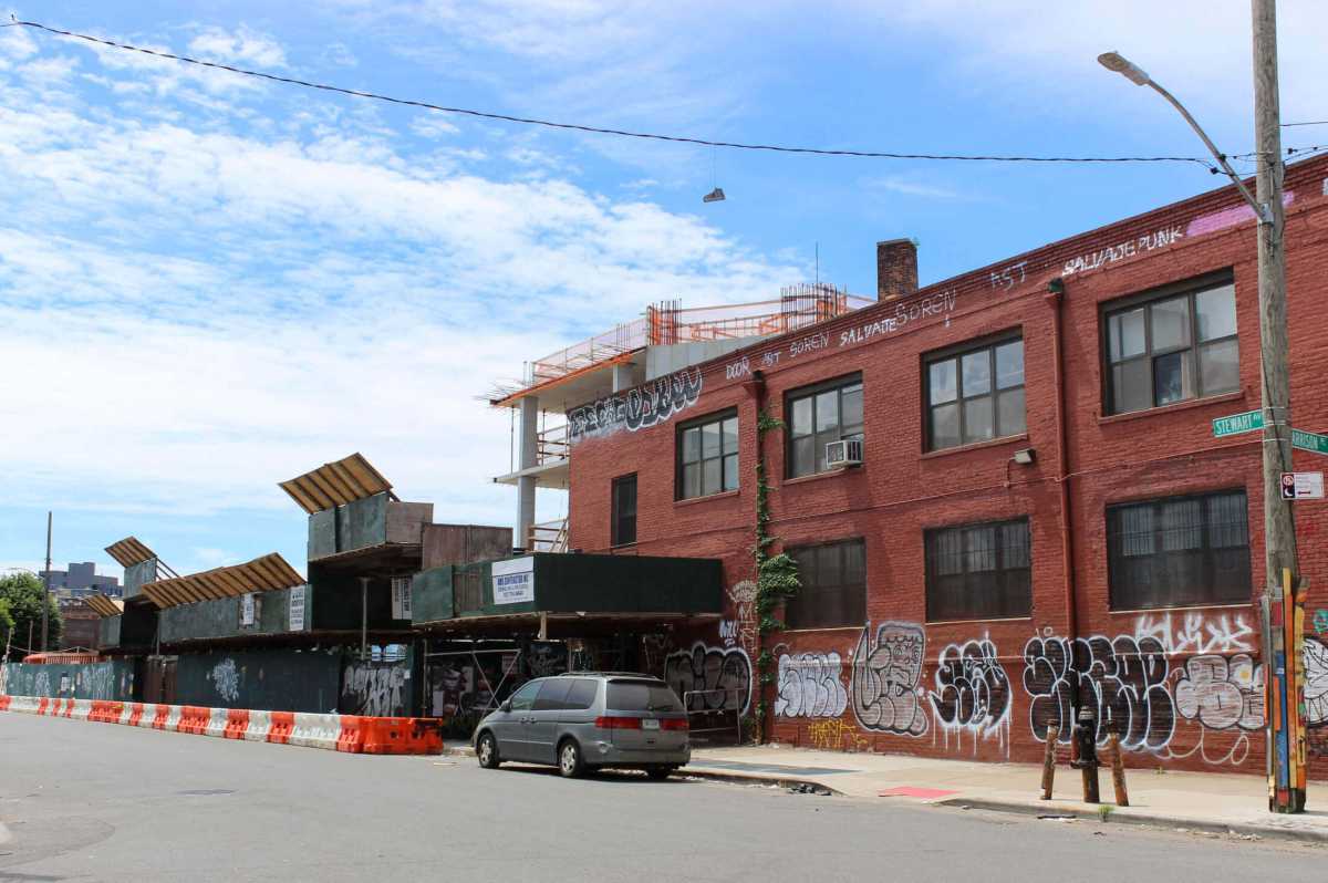 The site of the proposed geothermal hotel.