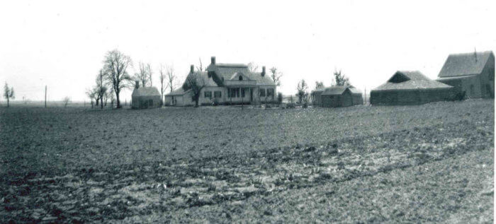 Historic Picture of Lott House before a taste of the neighborhood