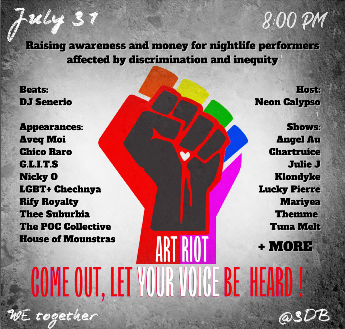 ART RIOT FLYER