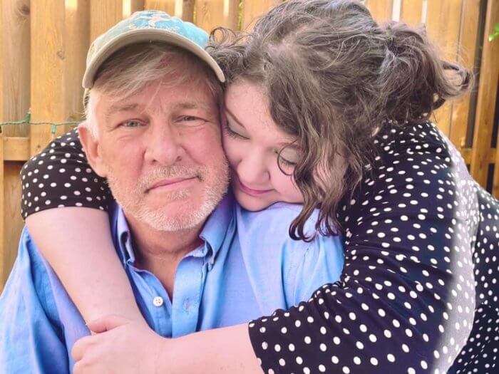 shane blodgett and his daughter before lung cancer diagnosis