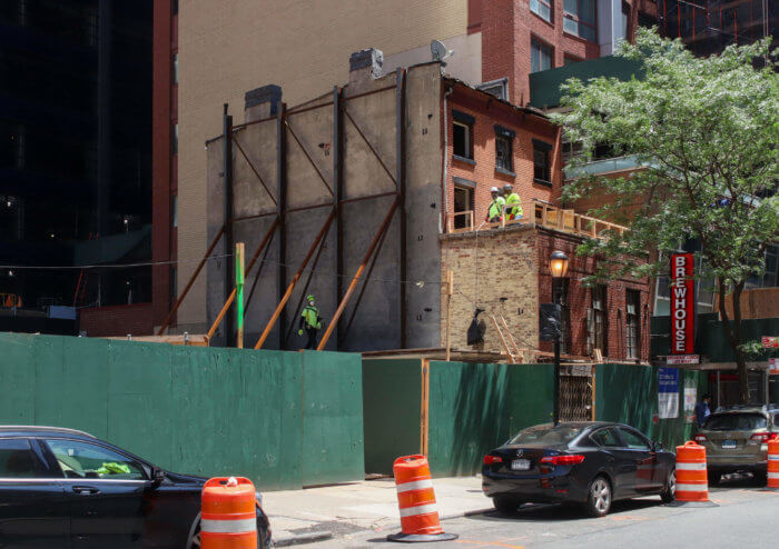 construction at 227 duffield street/abolitionist place