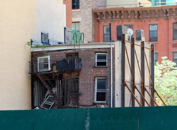 rear facade at abolitionist place