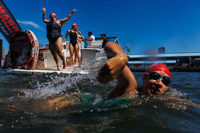urban swim east river swim