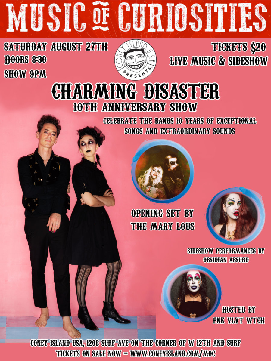 Charming Disaster show poster