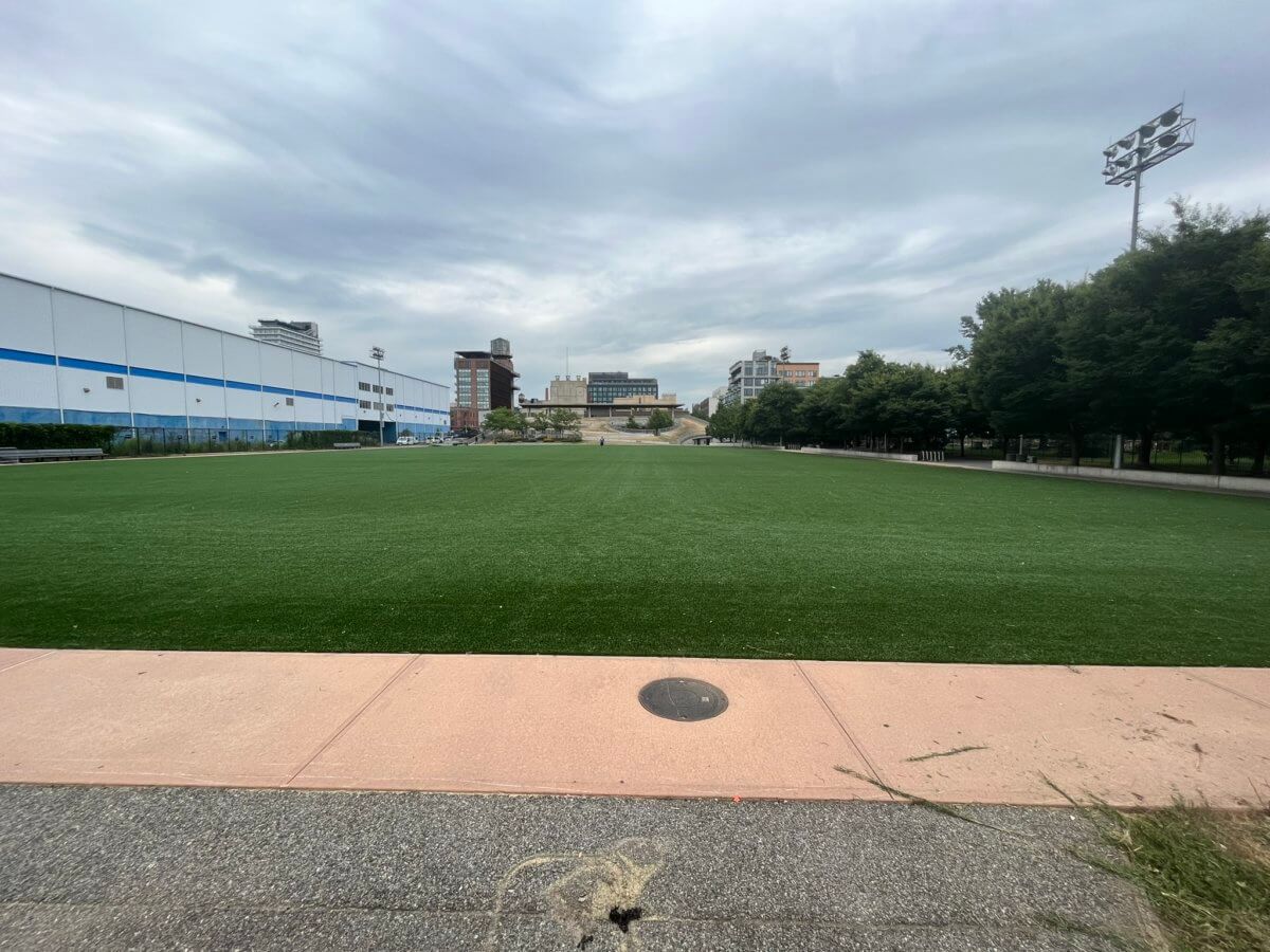 bushwick inlet park new turf field