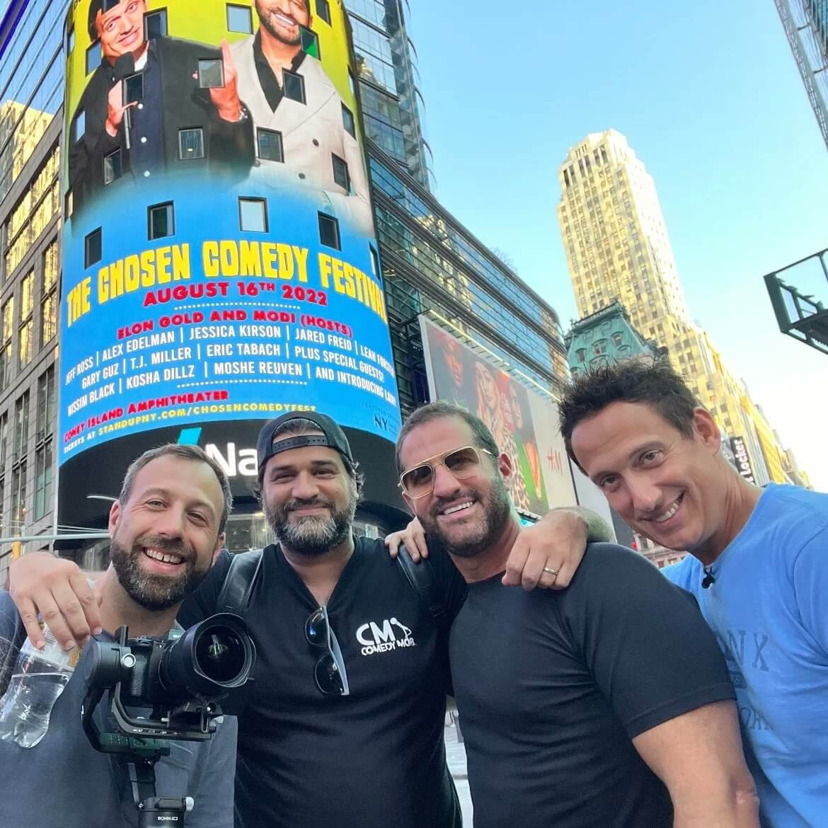 organizers of the chosen comedy festival