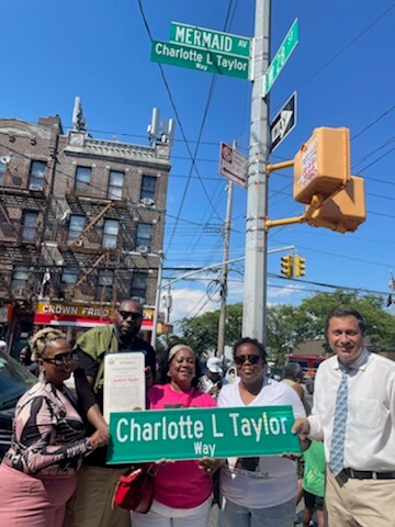 Community celebrates the renaming of a popular street