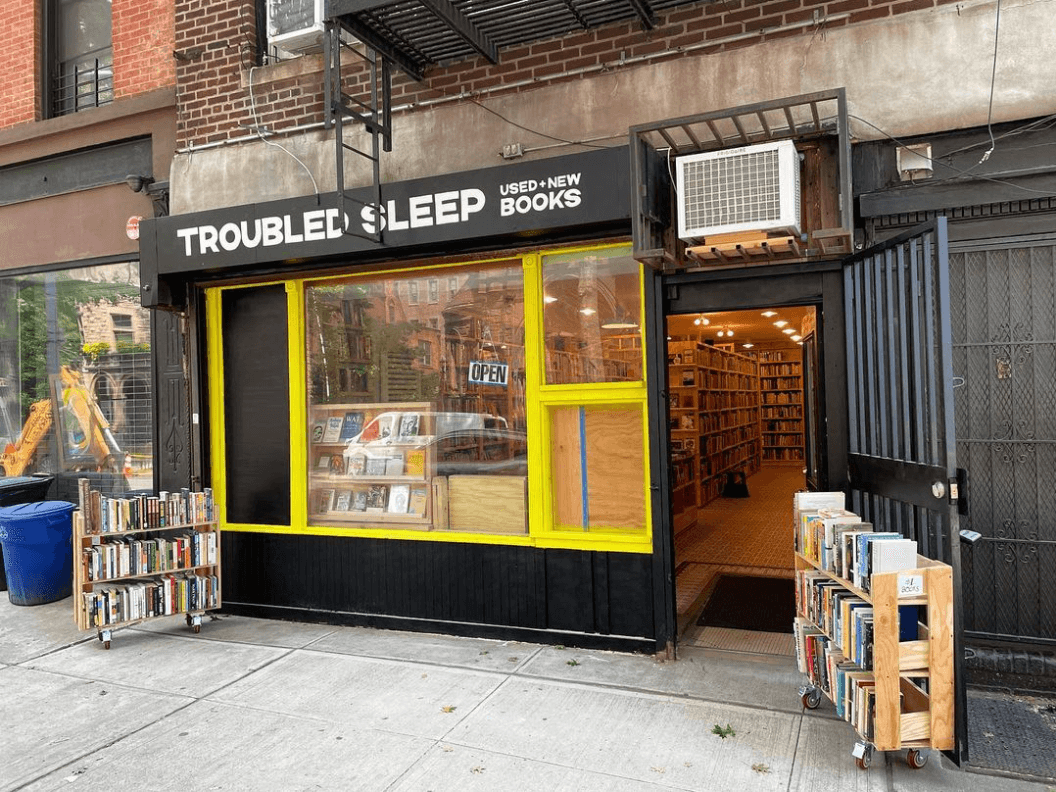 troubled sleep bookstore