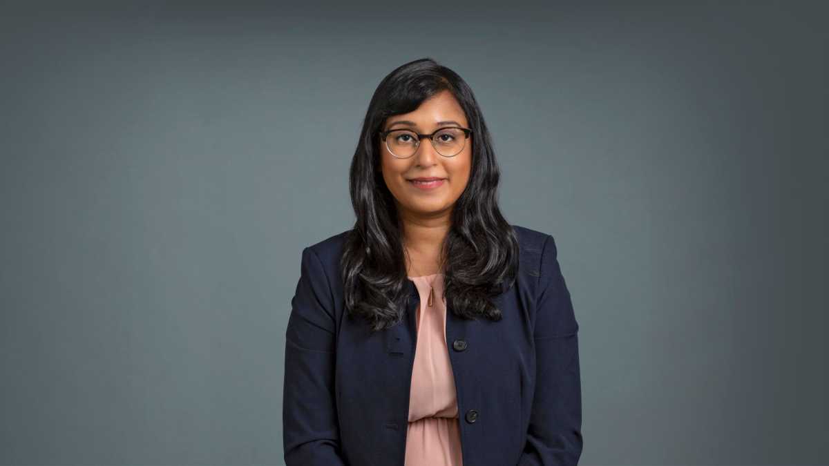 headshot of rebecca lalchan, a movement disorder specialist