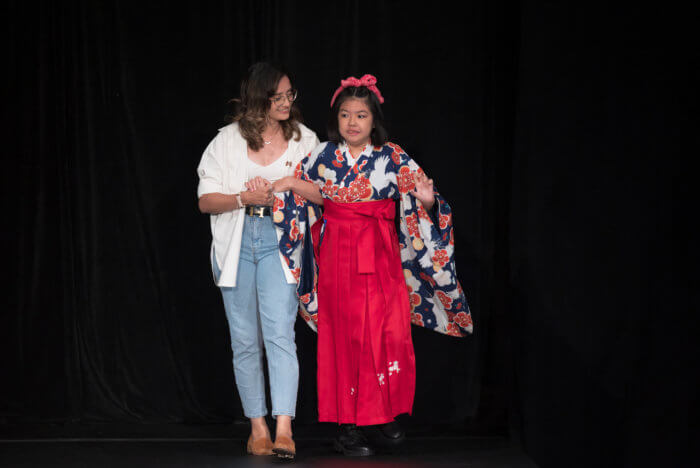 iBRAIN student at fashion show