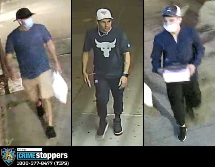 photo of three dyker heights burglaries suspects