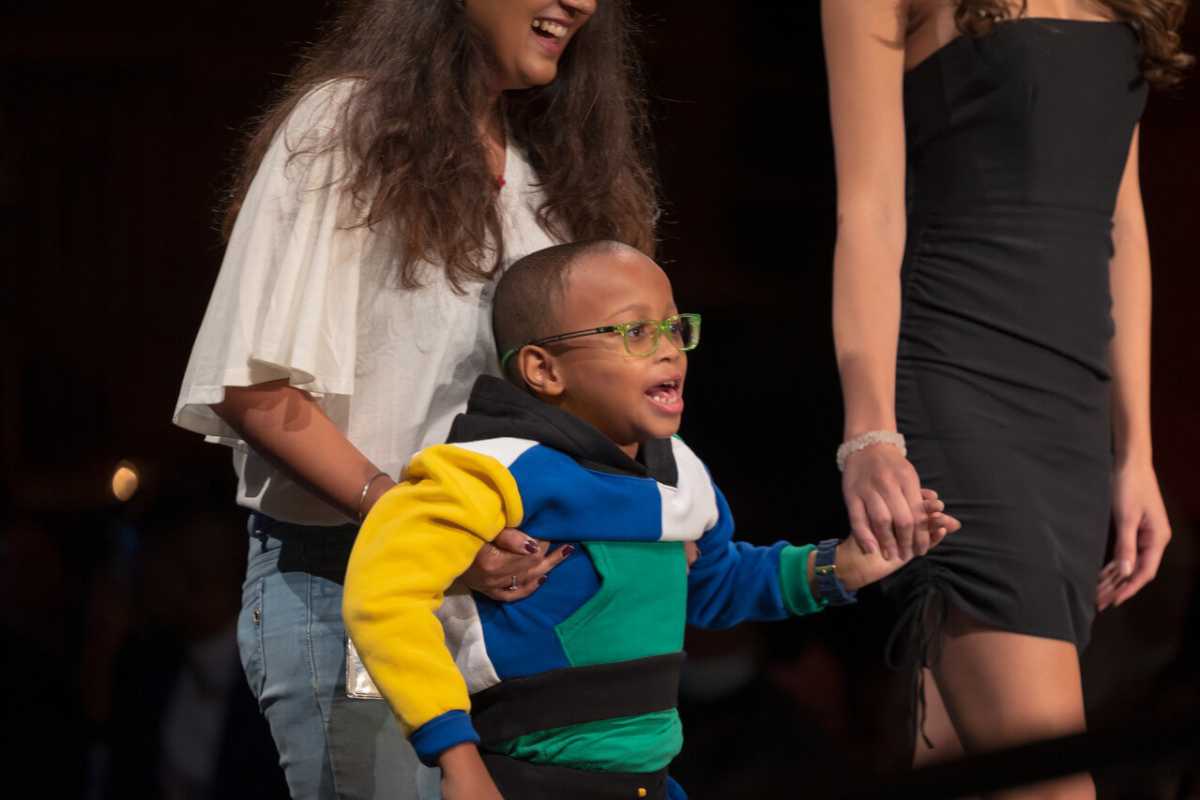 iBRAIN student at fashion show