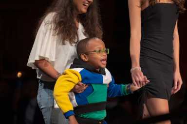 iBRAIN student at fashion show