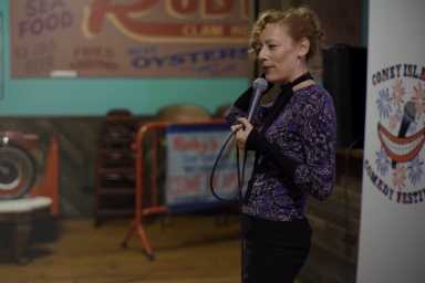 blonde woman comedy festival
