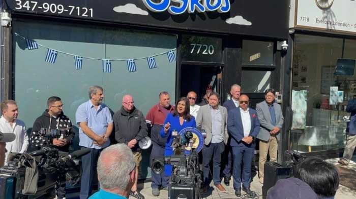 nicole malliotakis at bail reform presser
